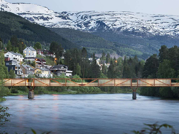 挪威Tintra步行桥