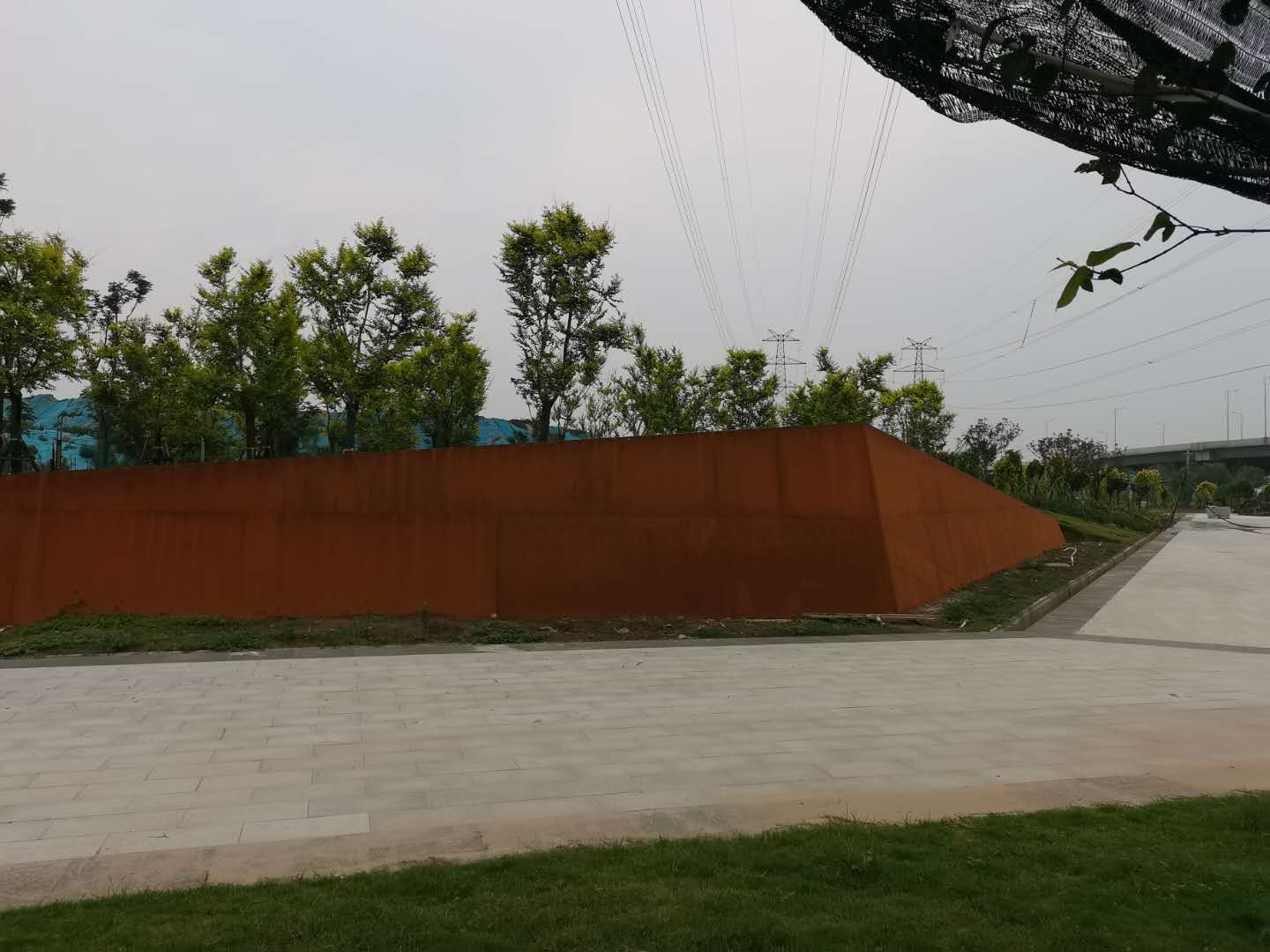 耐候钢土挡墙