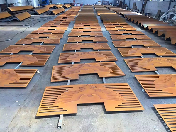 耐候钢板做锈工艺流程是怎样的？